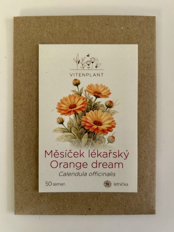 BIO Měsíček lékařský "Orange Dream"